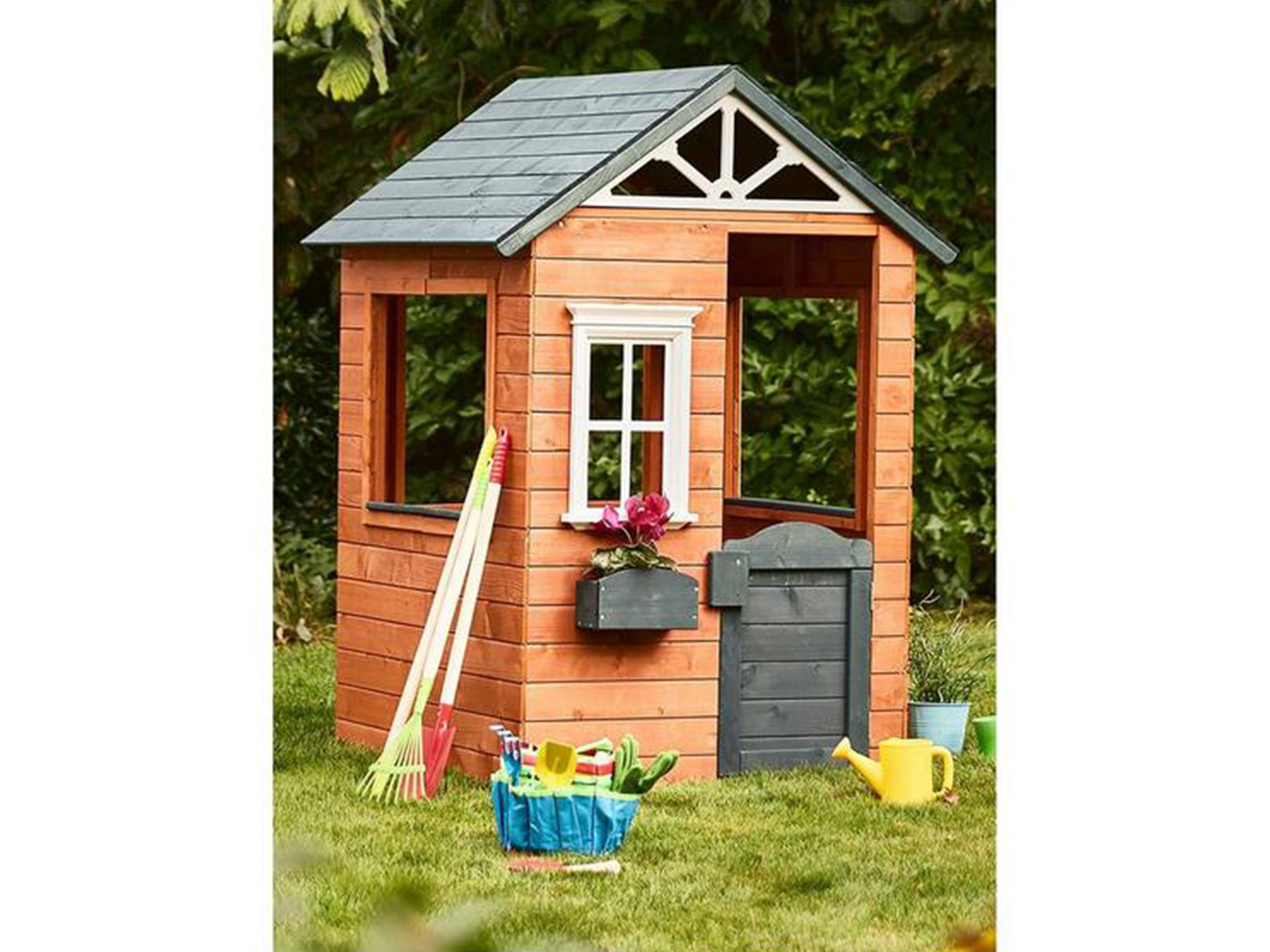 Best wooden outdoor deals playhouse